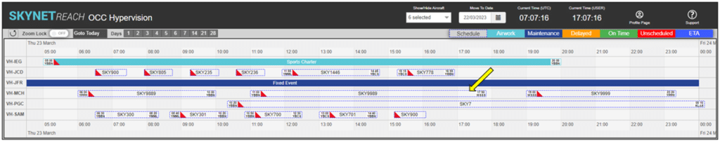 Foreflight Scheduling