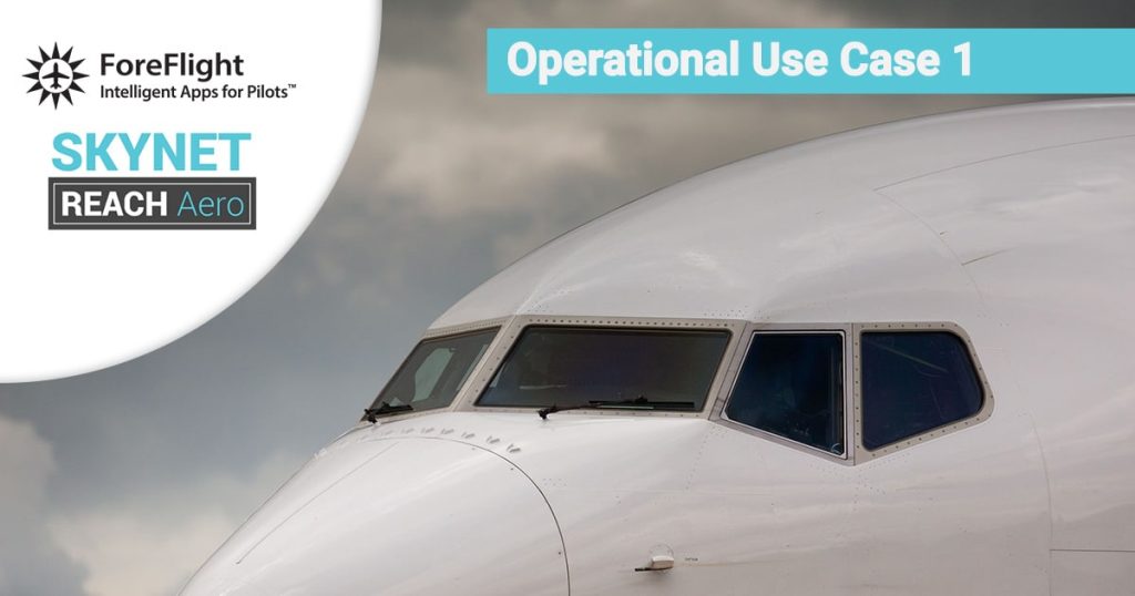 Operational Use Case 1 – Flight Planned Destination Alternate Change